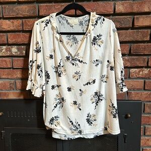 Melloday Floral Blouse